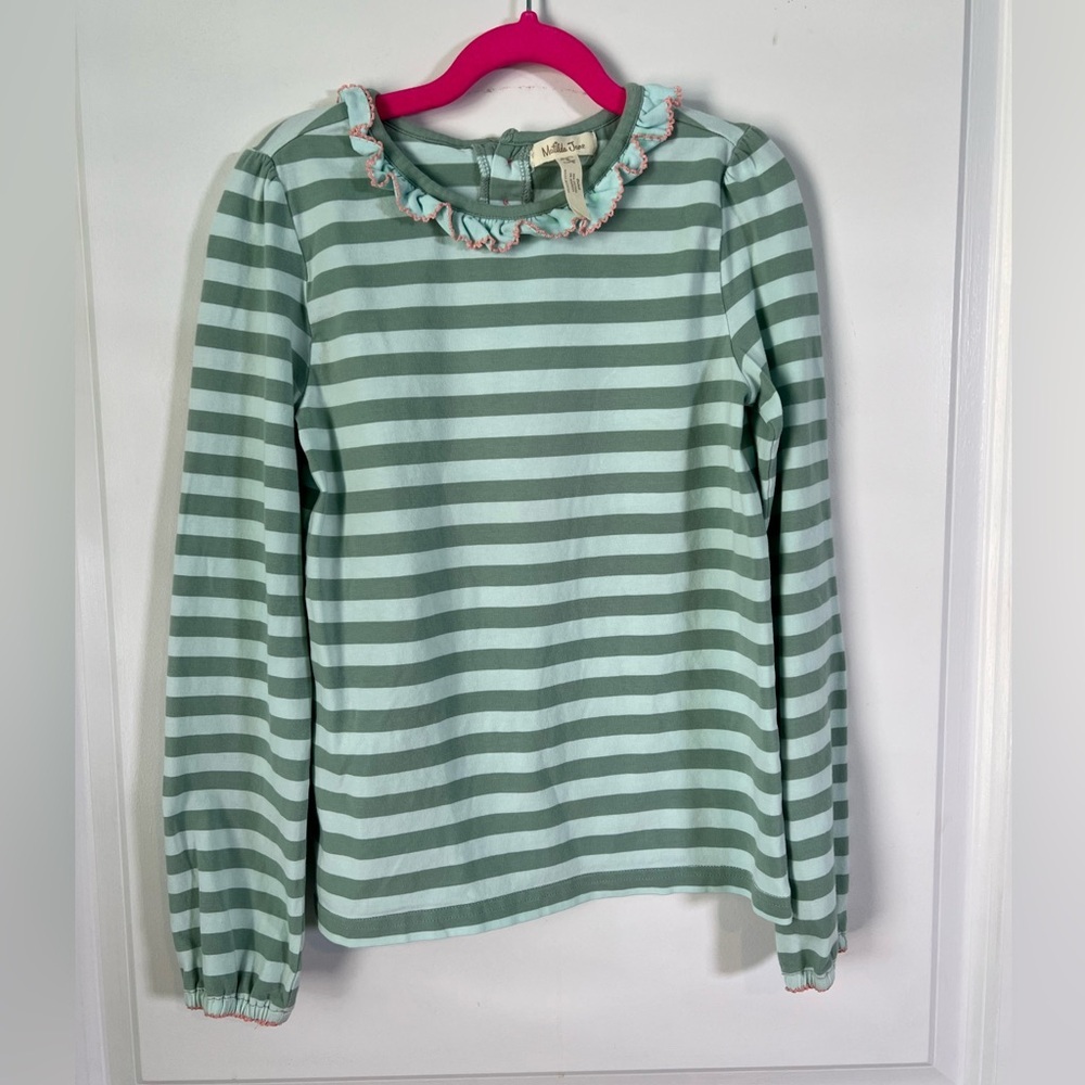 Matilda Jane Stripe Long Sleeve Top size 8